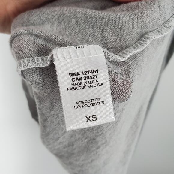 Wildfox Stay Creepy Grey Oversized Short Sleeve Tee Shirt - Picture 7 of 7